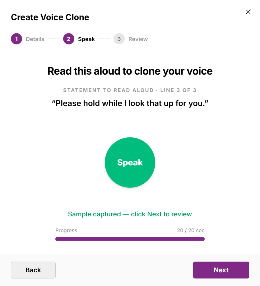 Voice Chatbot Integration