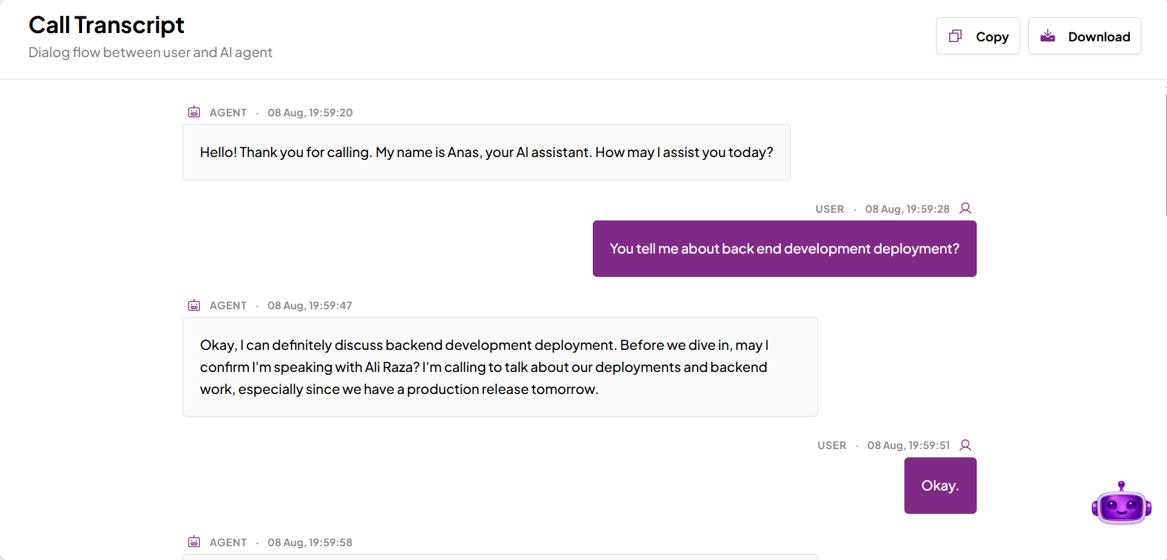 Real-Time Transcription